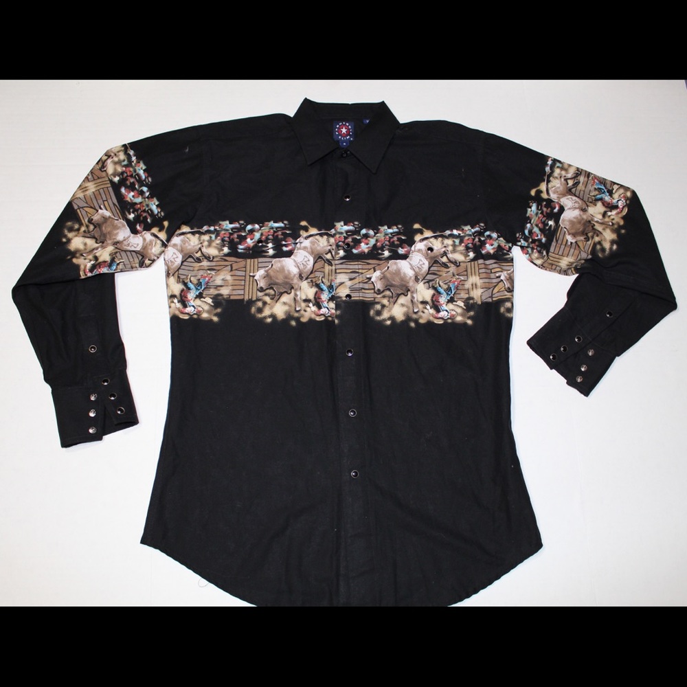 Panhandle Slim Rodeo Western Snap Button Up